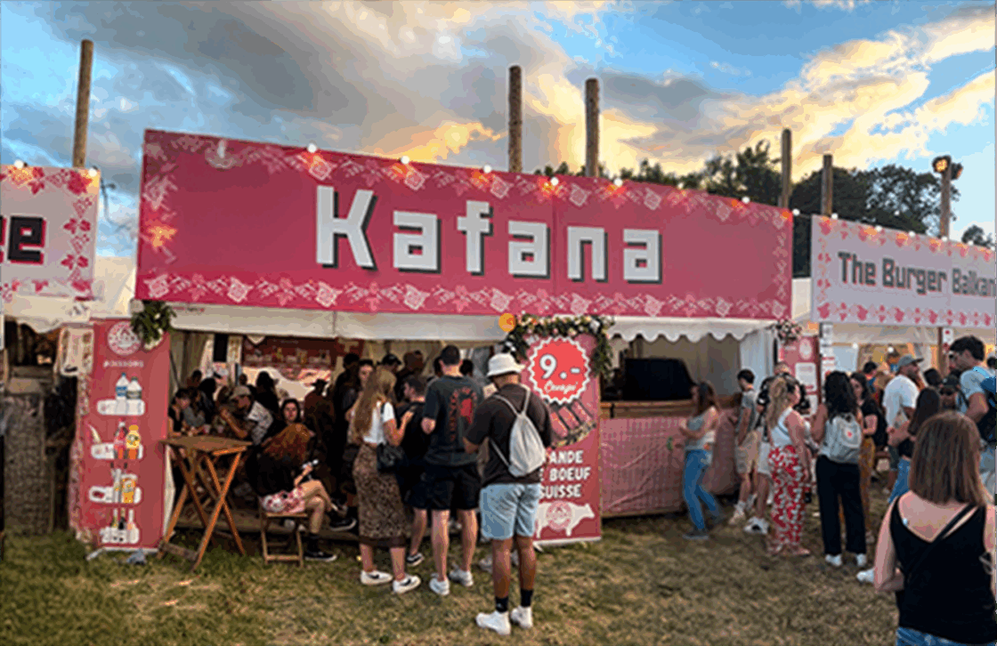 Projet événementiel : Kafana, Paléo Festival 2024