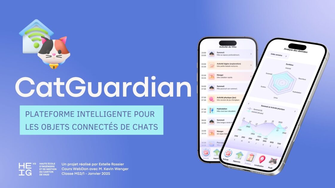 CatGuardian — Application connectée pour chats